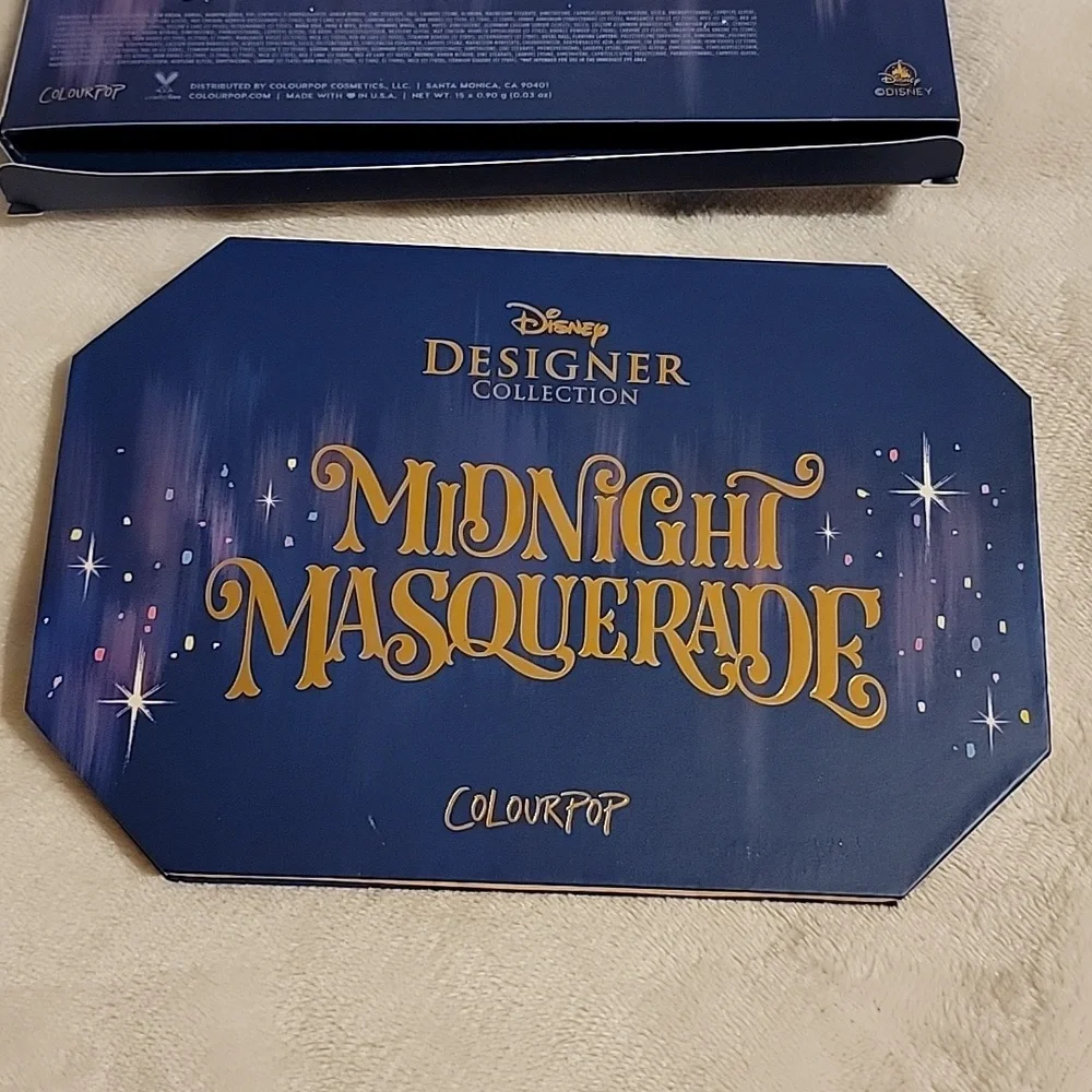 Colourpop x Disney Princess Midnight Masquerade Eyeshadow Palette - New - Picture 9 of 12